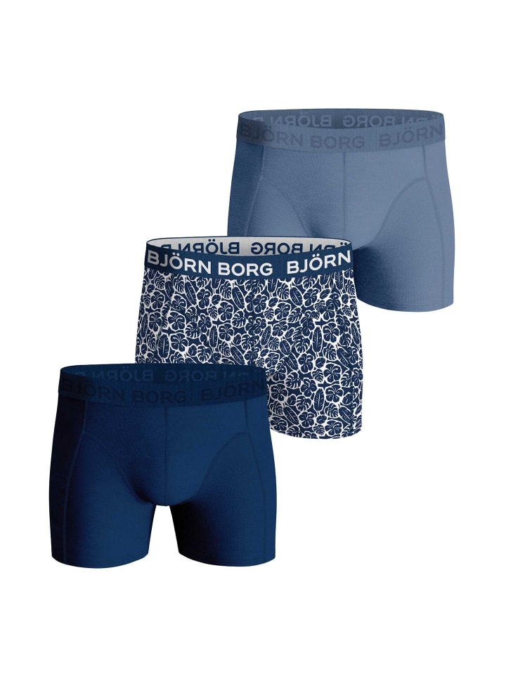 

Боксерские трусы Björn Borg, цвет blau/weiß