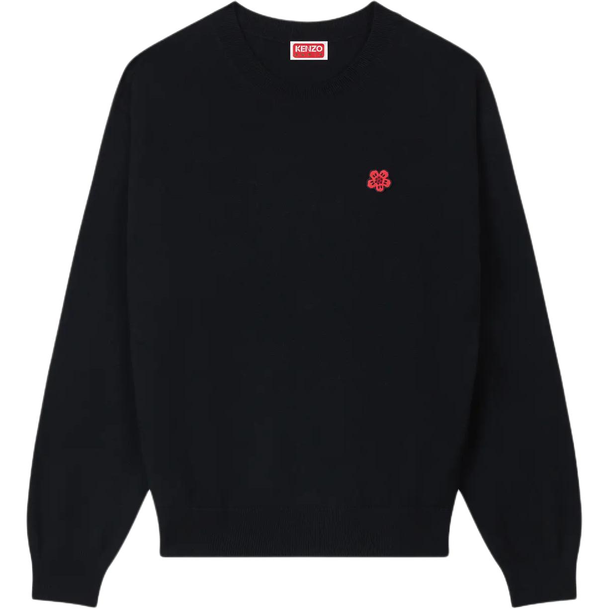 

Джемпер с круглым вырезом Rws Boke Flower KENZO, черный