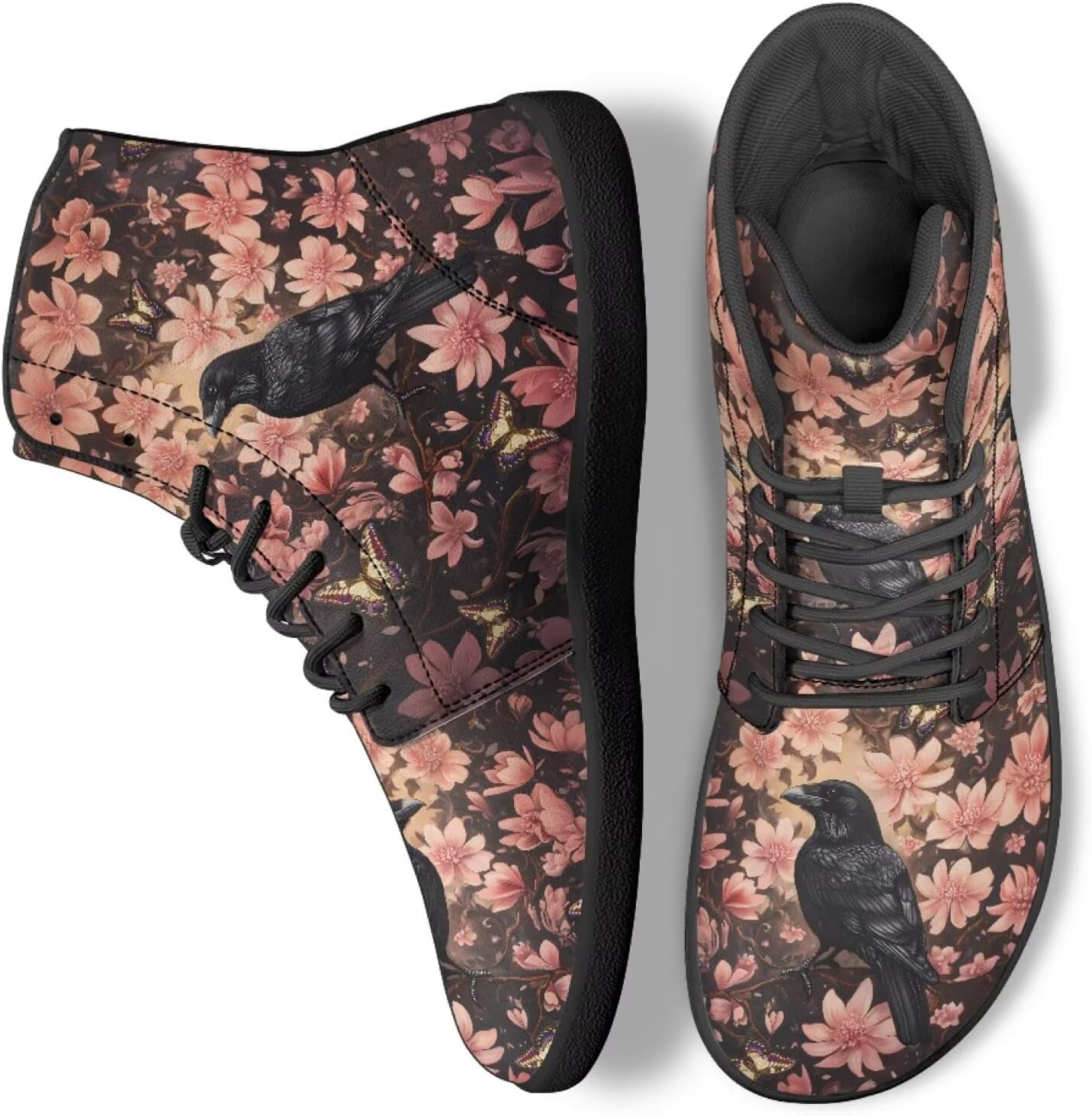 

Высокие кроссовки-босоножки для мужчин и женщин, беговые кроссовки, лоферы для вождения, рабочая и тренировочная обувь Ecaestolph, черный/розовый