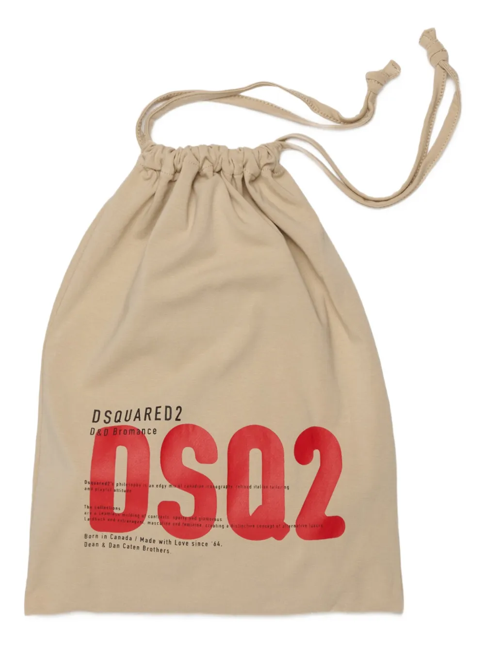 Комплект боди с логотипом Dsquared2 Kids, нейтральный — фото 4