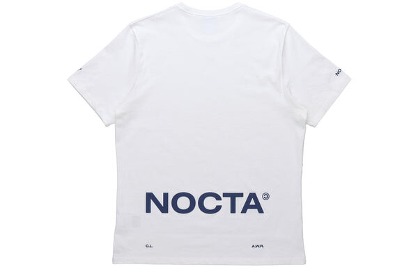 Футболка x nocta drake cardinal stock logo t-shirt 'white' Nike, белый — фото 2
