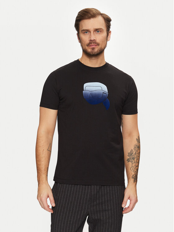 

Футболка обычного кроя 755426 551242 Karl Lagerfeld, черный