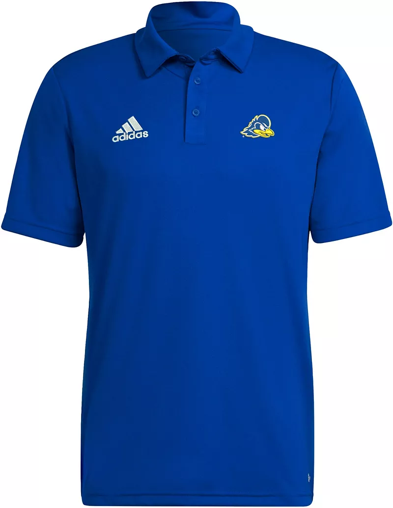 

Мужская футболка-поло Adidas Delaware Fightin' Blue Hens синего цвета Entrada