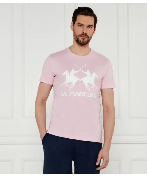 

Футболка Regular fit La Martina, розовый