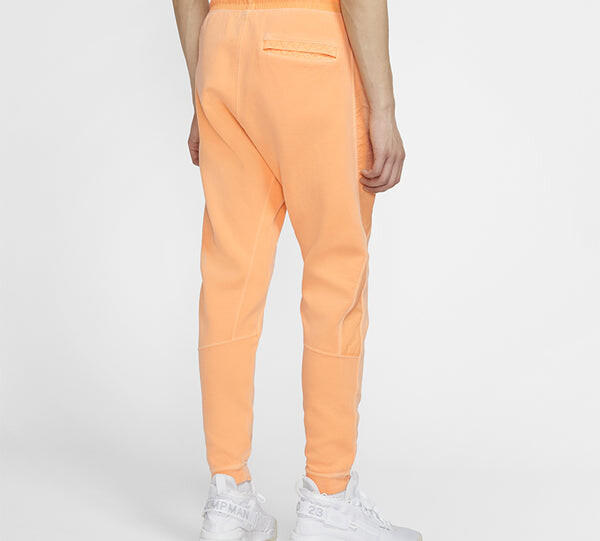 Спортивные штаны Air Jordan 23 Engineered Rubber Knit Sports Pants Orange, оранжевый — фото 3