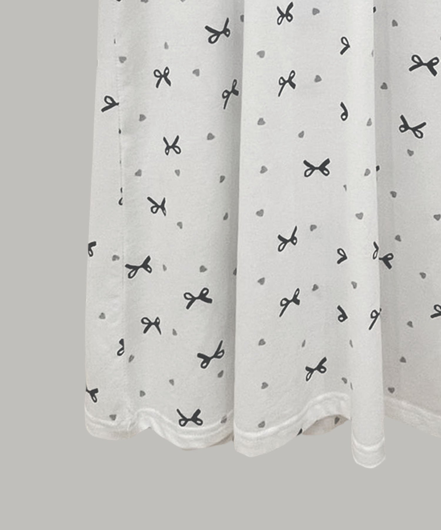 Платье для детской комнаты с принтом Aimoha Kids, off white — фото 3