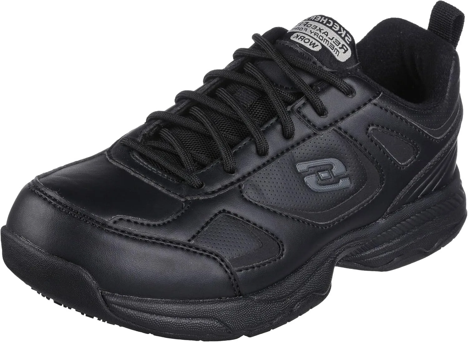 Мужские рабочие кухонные кроссовки Skechers Dighton Athletic, черный