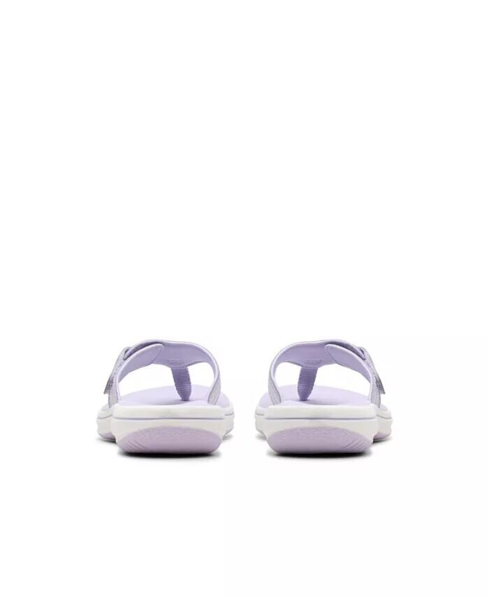 Женские сандалии Cloudsteppers Breeze Reyna H Slip-On Clarks, фиолетовый — фото 3