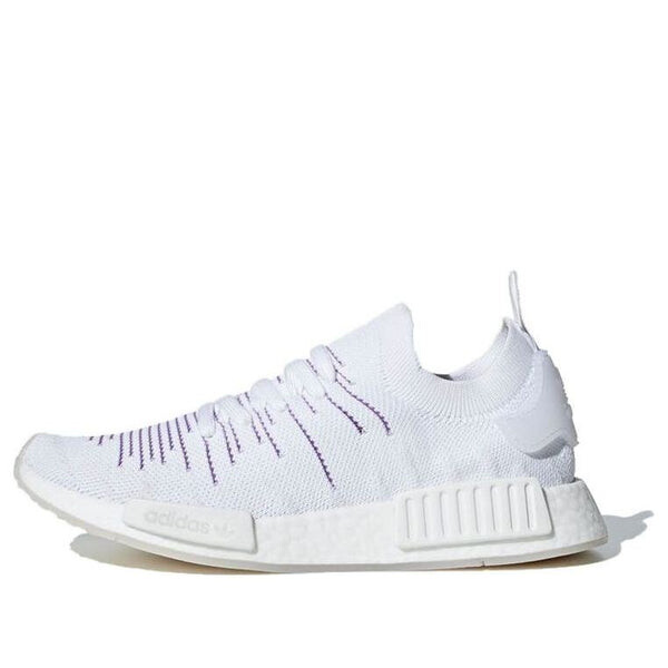 Кроссовки nmd_r1 stlt pk Adidas, белый