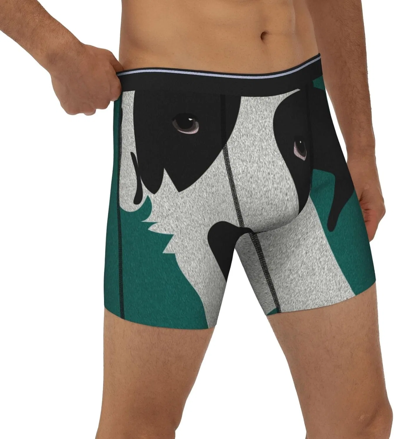 Боксеры с рисунком собаки, Underpants, черный — фото 4
