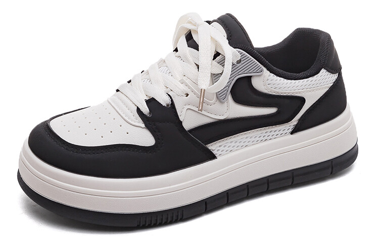 

Кроссовки HUANQIU Skateboarding Shoes Women's Low-top Black, черный