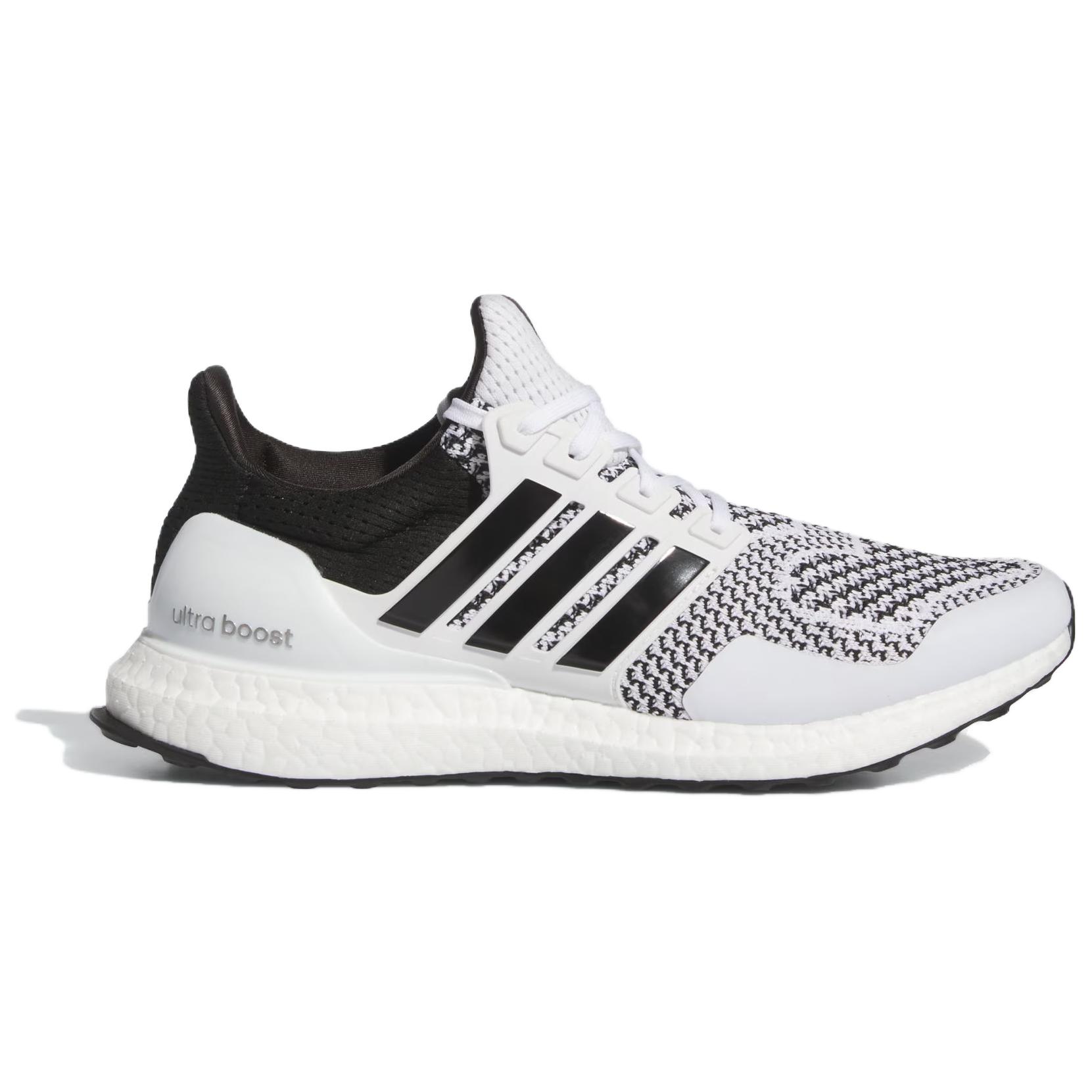 Adidas Ultra Boost 1.0 Cloud White Core Black Iron Metallic Белый Черный — фото 2