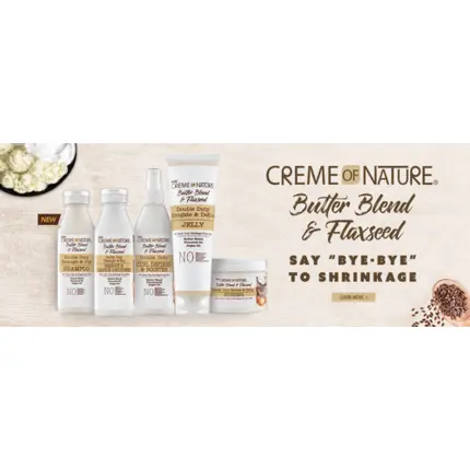 Кондиционер Коллекция Creme of Nature с пахтой и льняным семенем — фото 4