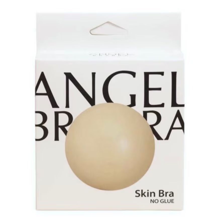 

Angel Bra Bra Кожаный бюстгальтер без клея Размер 8см, Butter