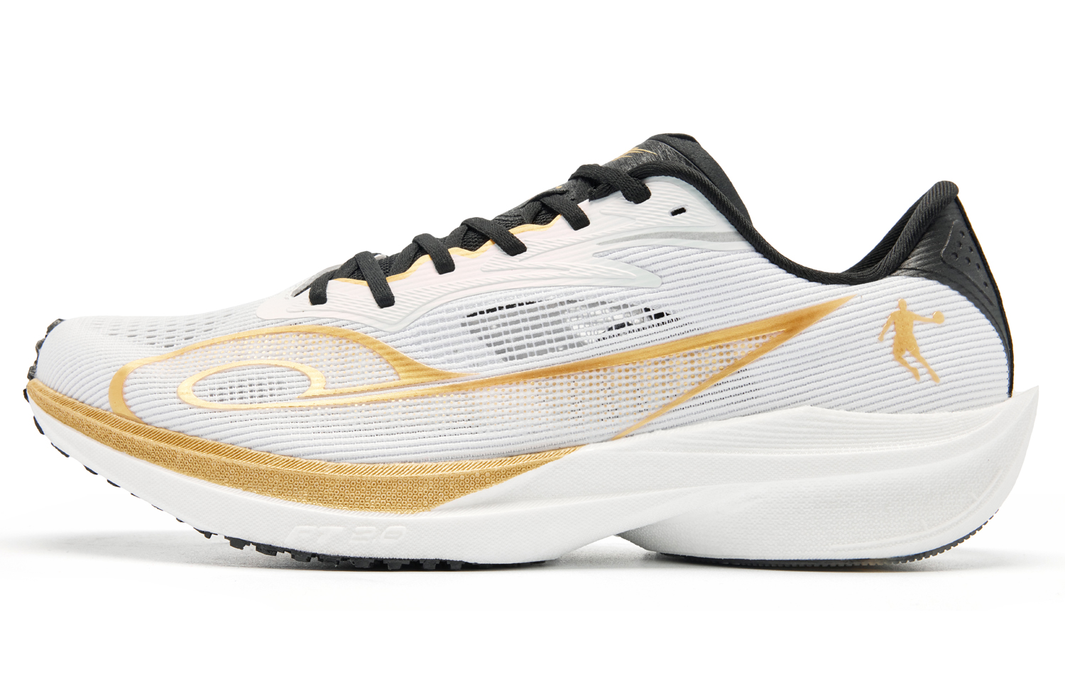 

QIAODAN Кроссовки мужские Feiteng 2.0 с низким верхом Jordan White Gold