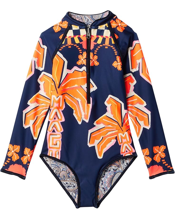 

Купальник Maaji Kids Lirio One-Piece Swimsuit, цвет Racing Palms