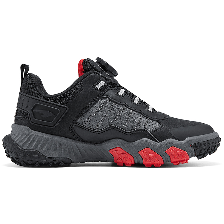 Skechers Низкие детские кроссовки для бега, черные, красные, детские — фото 2