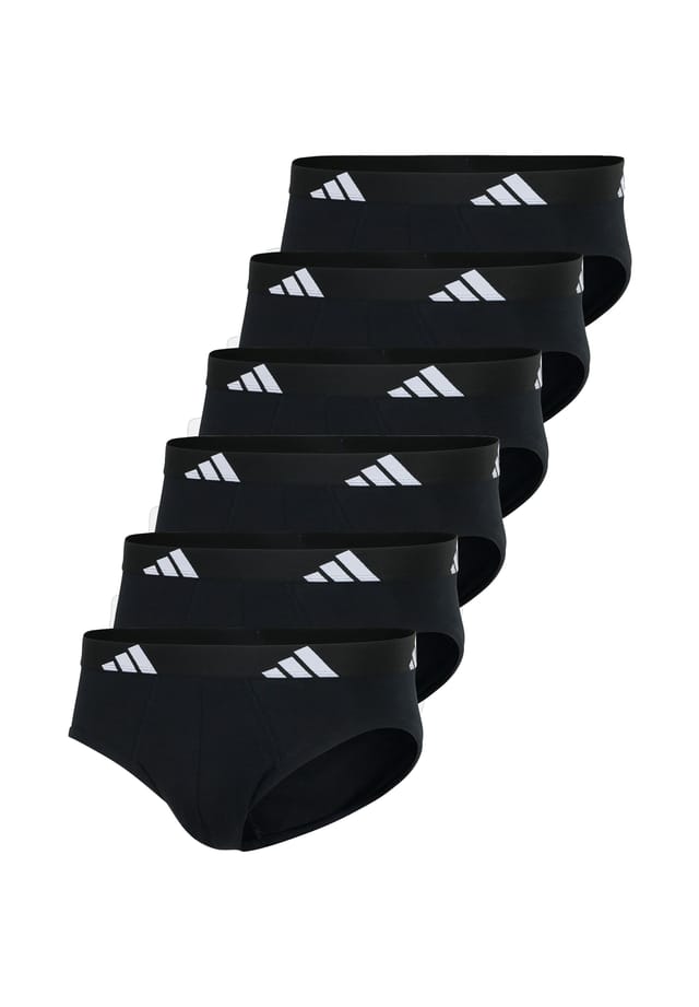 

Трусы / трусы комплект из 6 шт. активный flex хлопок Adidas, черный