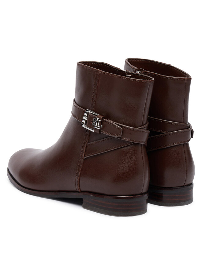 Ботильоны Brooke II 802974382002 Lauren Ralph Lauren, коричневый — фото 3