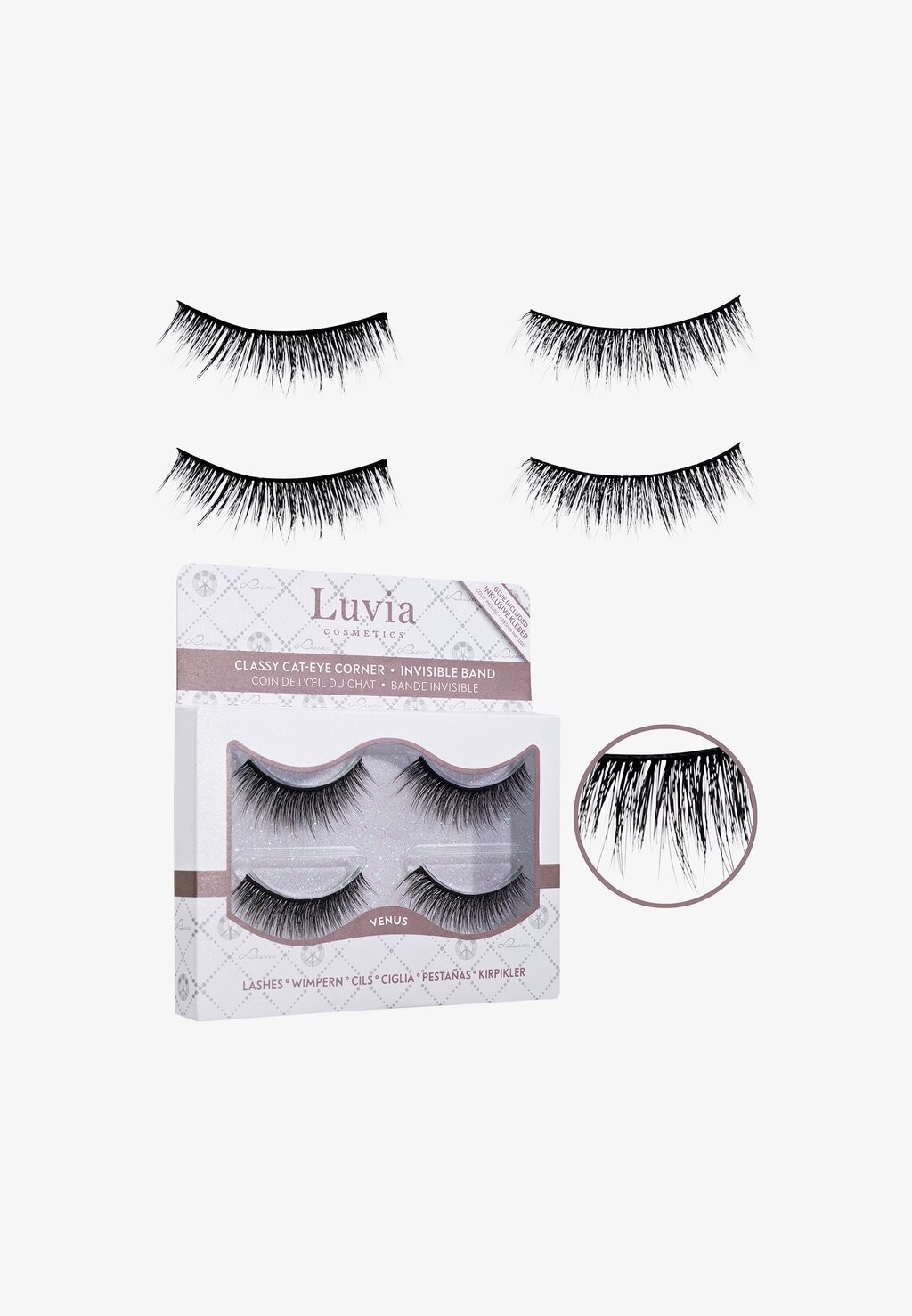 Накладные ресницы VEGAN LASHES, VENUS Luvia Cosmetics — фото 2