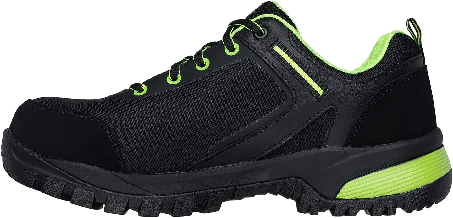 Мужские ботинки Skechers Gatlon StrigaxBau, Bklm Black Lime — фото 2