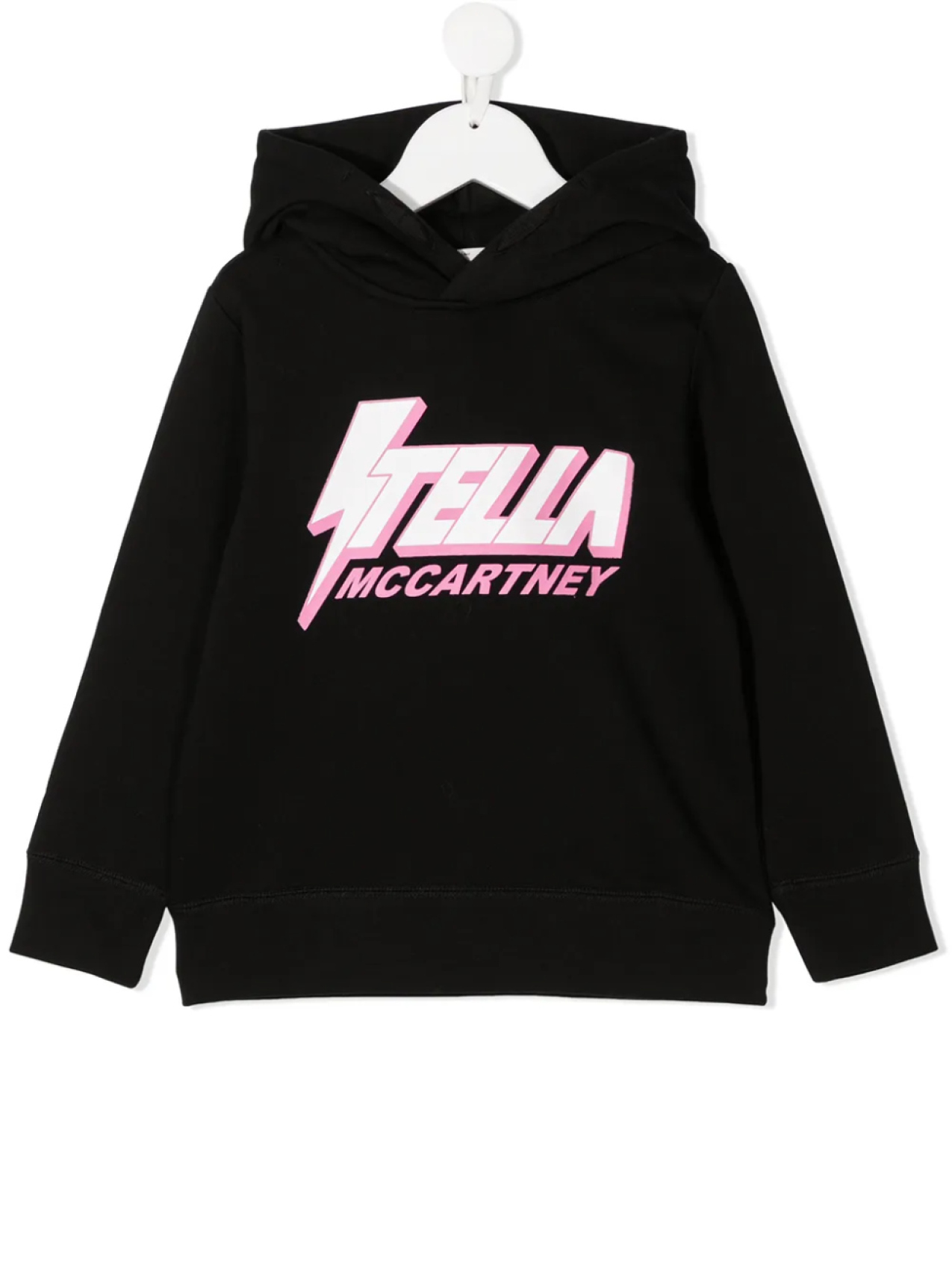 

Худи с логотипом Stella McCartney Kids, черный