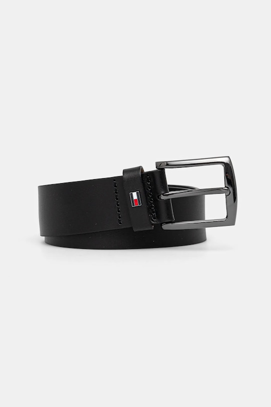 

Кожаный ремень Tommy Hilfiger, черный