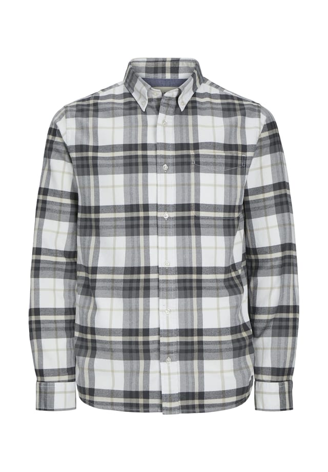 

Рубашка Норрис рубашка с длинными рукавами Jack & Jones, серый