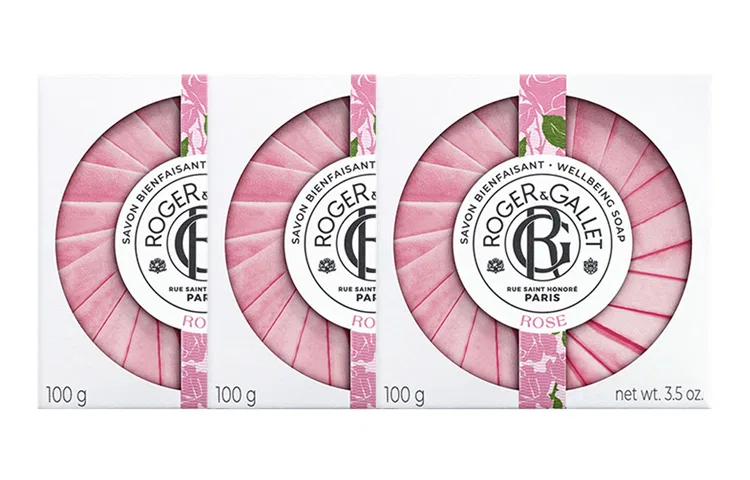 Мыло ароматическое Roger & Gallet Rose Beneficial 100 г — фото 2