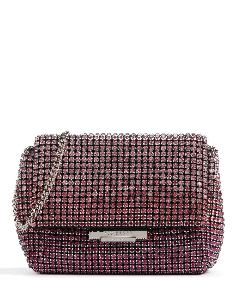 

Сумка на плечо с блестками из полиэстера Ted Baker, розовый