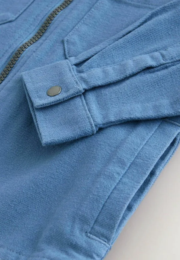 Легкая куртка стандартного кроя Next, Blue Denim — фото 4