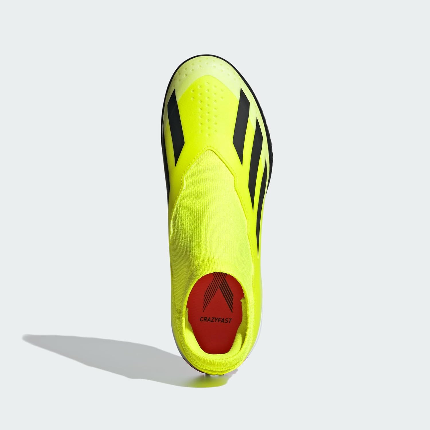 Кроссовки adidas для детей и подростков X Crazyfast League без шнурков для игры на искусственном газоне, белый — фото 4