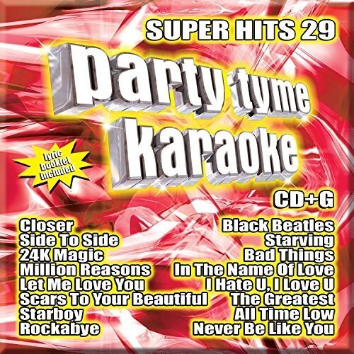 

CD диск Party Tyme Karaoke: Super Hits 29 / Various: Party Tyme Karaoke: Super Hits, Vol. 29