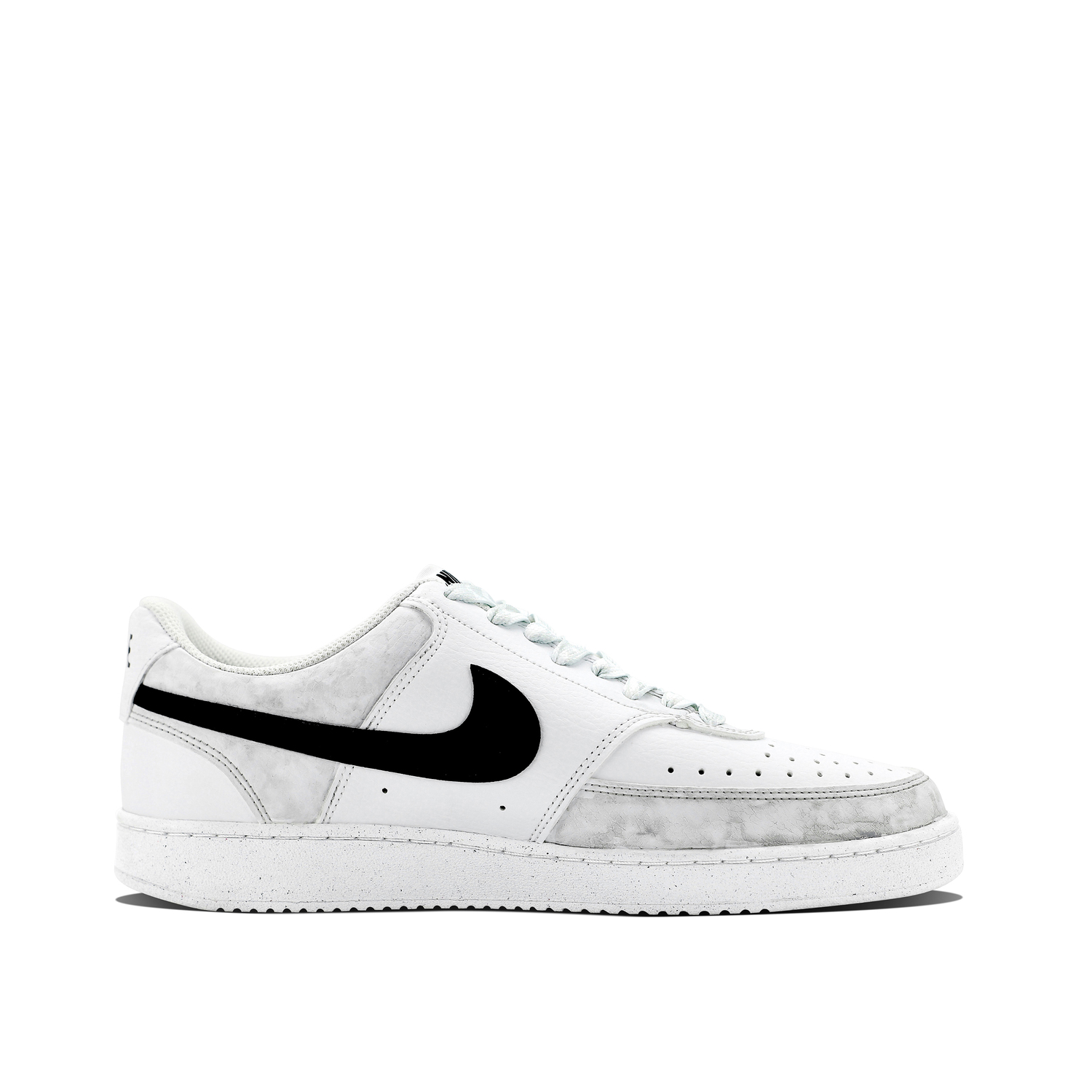 Nike Кроссовки для скейтбординга Court Vision 1 Wind And Moonlit Shadow с амортизацией, низкие, унисекс, серый — фото 4