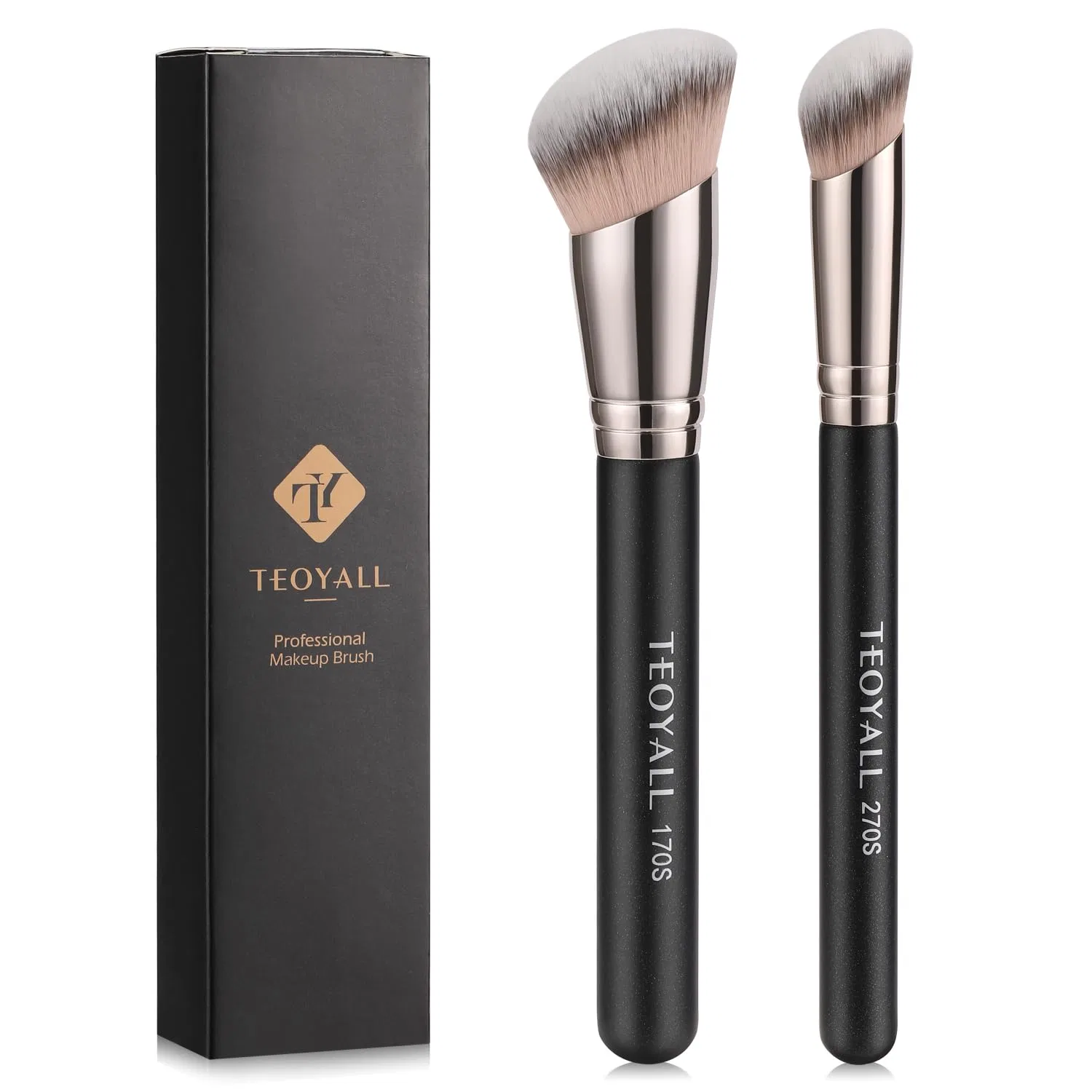 Набор кистей для контуринга «Foundation Contour Brush Set» от TEOYALL Teoyall