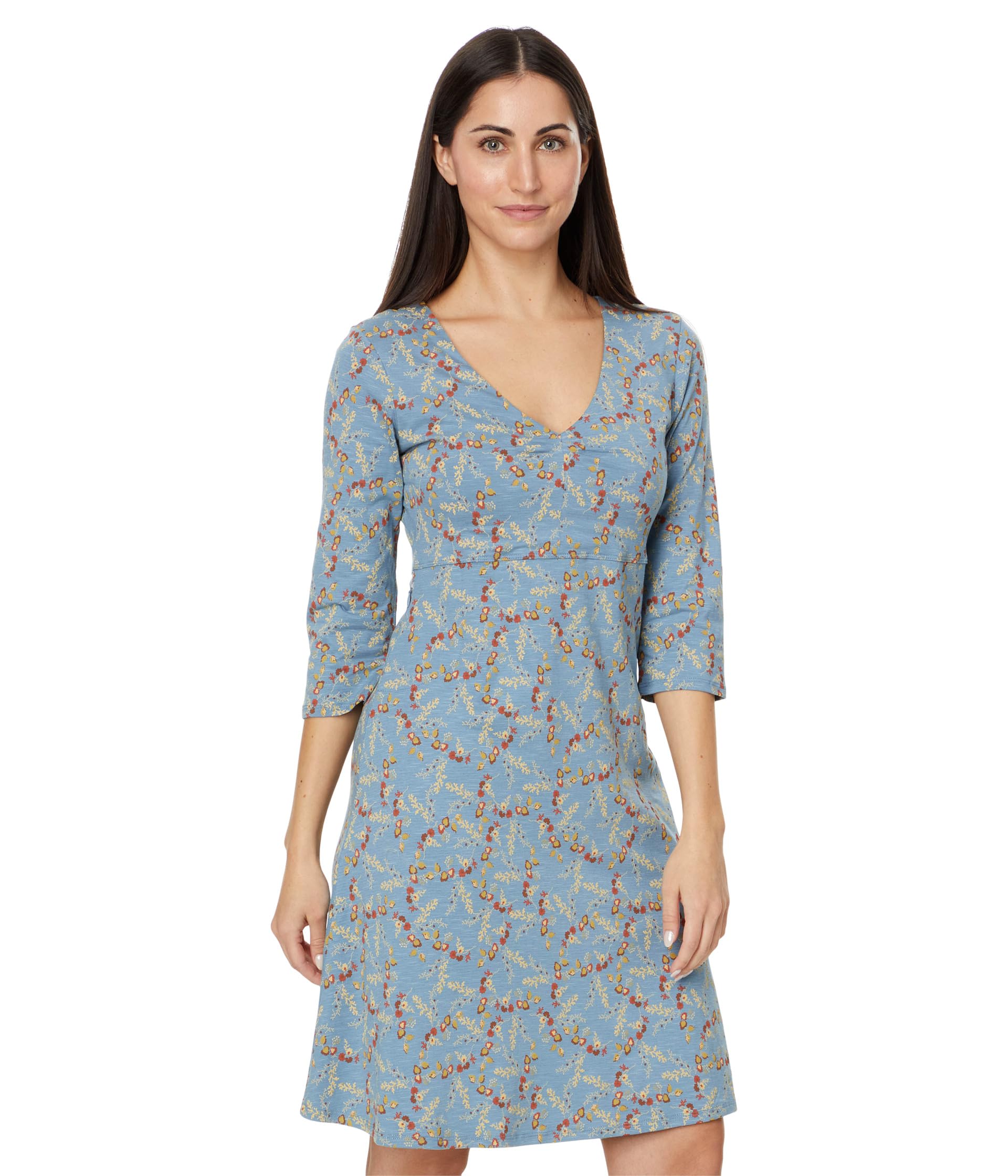 

Платье Toad&Co Rosalinda Dress, Glacier Vine Print