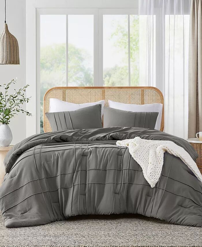 

Портер, мытые, плиссированные, 2 шт. Комплект одеял, Twin/Twin XL 510 Design, бежевый