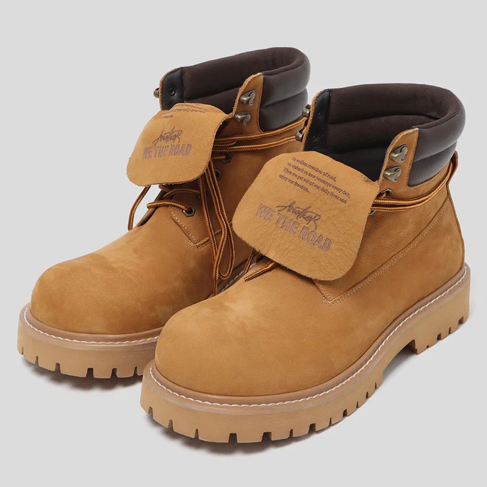 Мужские 7-дырочные рабочие ботинки Wtrd5125 Camp Nubuck цвета кэмел от Wetheroad — фото 3