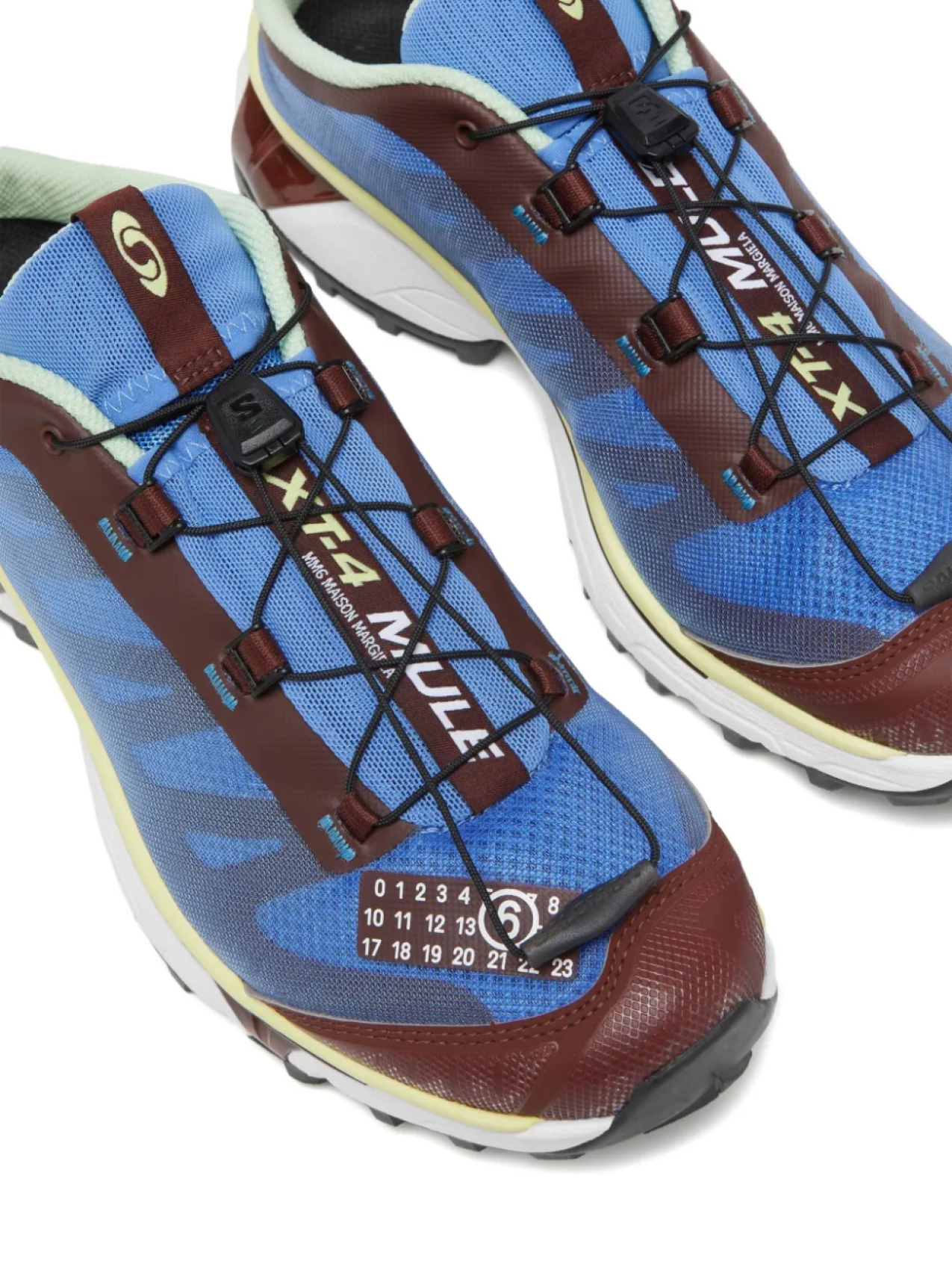 Кроссовки из коллаборации с Salomon MM6 Maison Margiela X Salomon, синий — фото 4