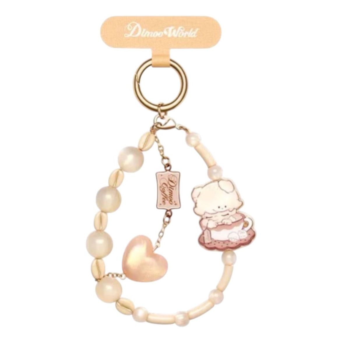 

Фигурка Pop Mart Dimoo Crush on Coffee Phone Charm 'Whispering of the Soft Cloud'