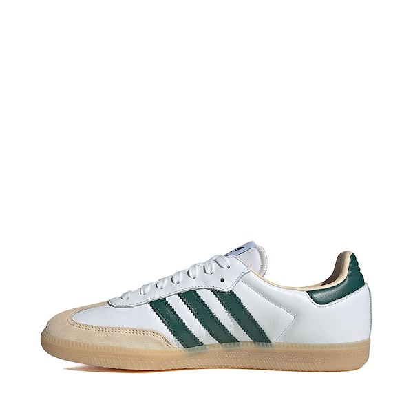 

Кроссовки Mens adidas Samba OG Athletic Shoe, цвет White/Collegiate Green/Gum