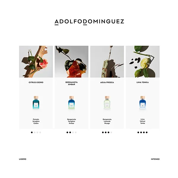 Туалетная вода для мужчин Agua Fresca Bergamota Ambar Adolfo Dominguez, 200 ml — фото 4