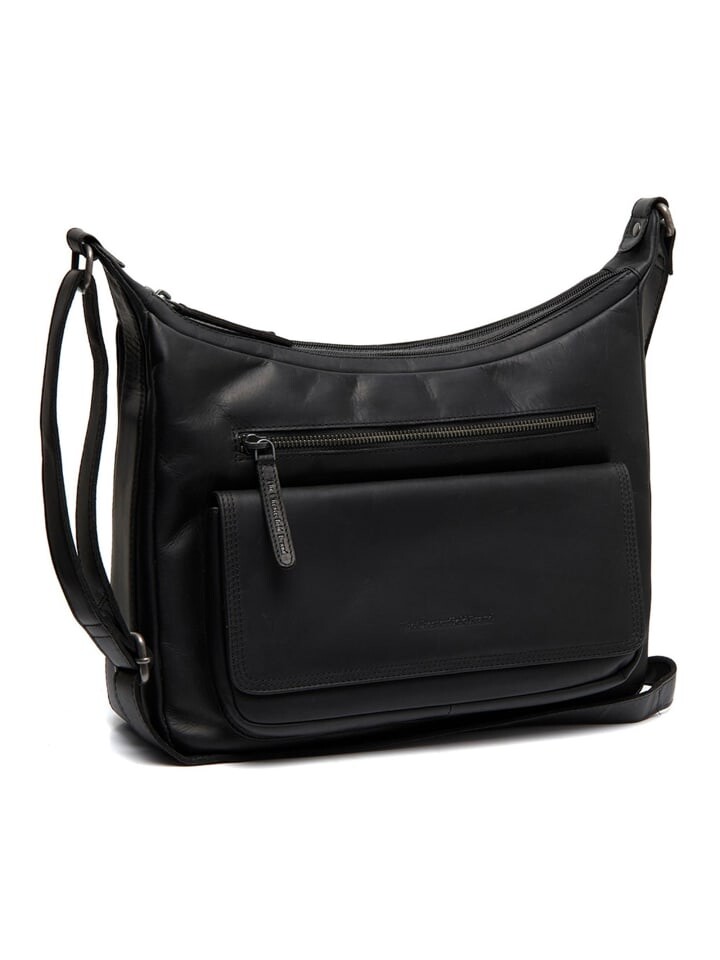 

Наплечная сумка The Chesterfield Brand Bryson Umhängetasche Leder 32 cm, черный