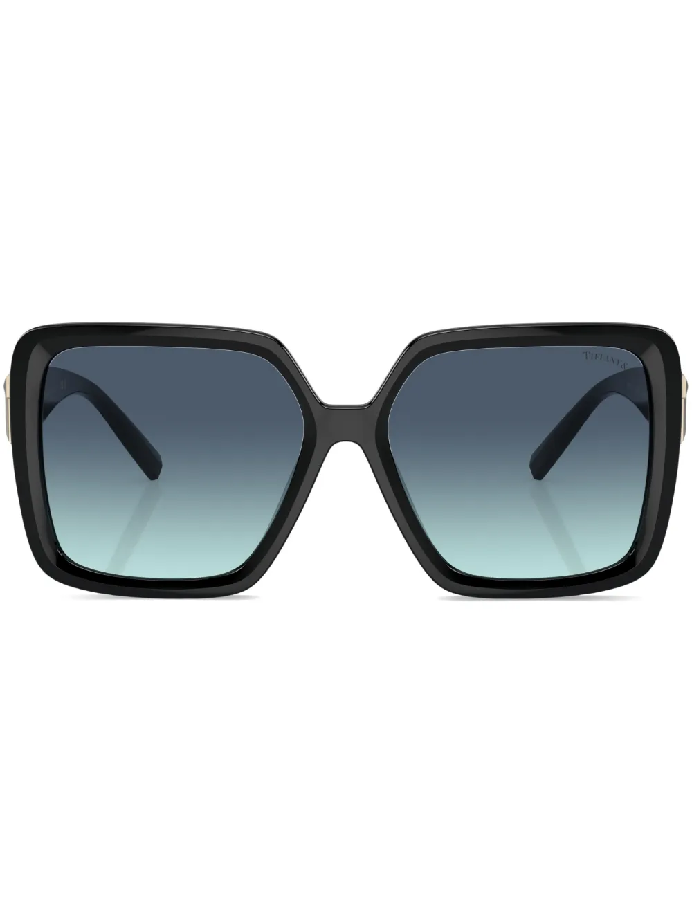 

Солнцезащитные очки в массивной оправе с логотипом Tiffany & Co Eyewear, черный