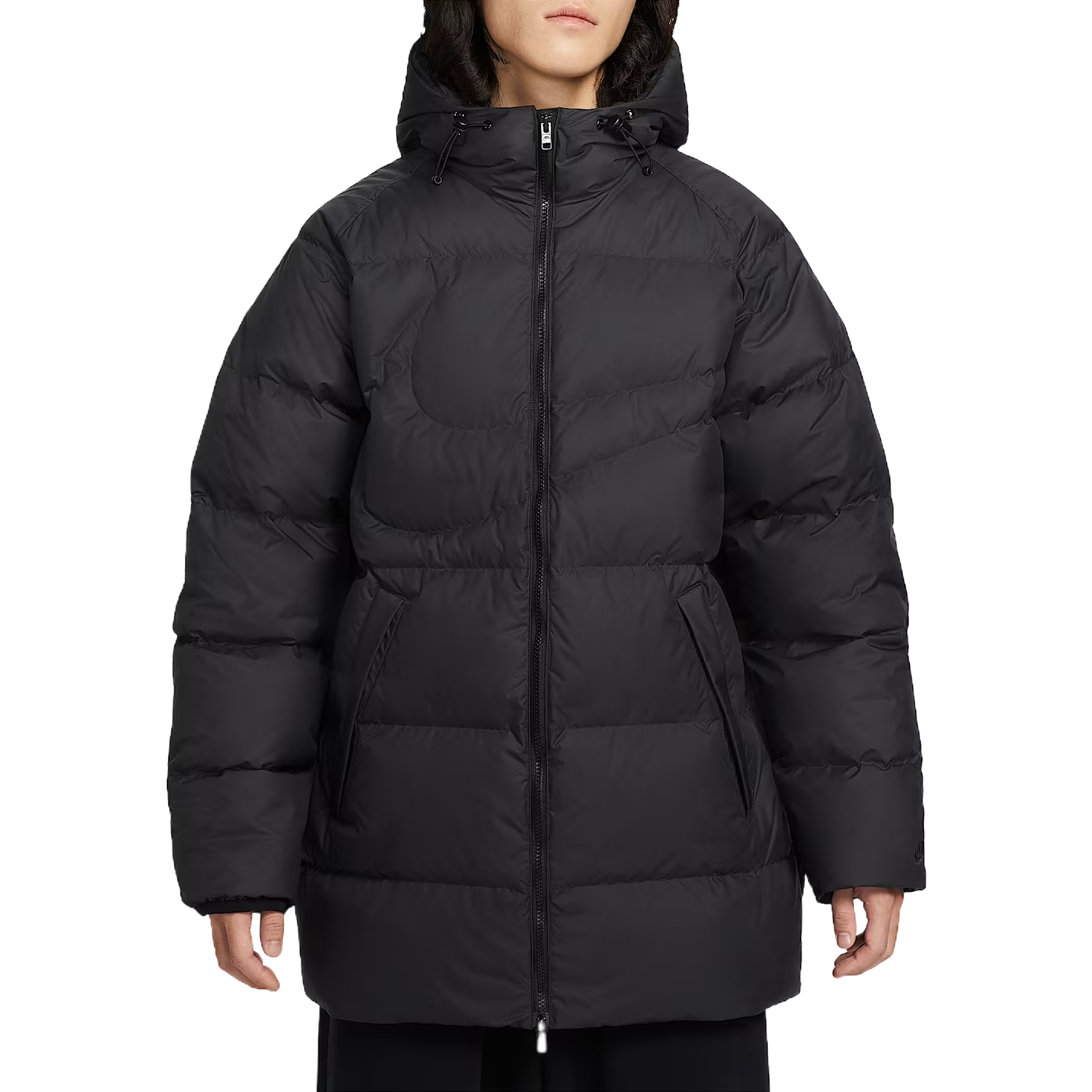 Термоизоляционная куртка Therma FIT Down для мужчин Nike, черный — фото 3