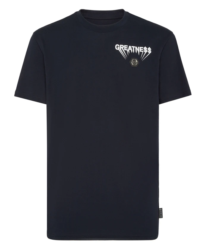 

Отличная футболка с круглым вырезом! Philipp Plein, синий