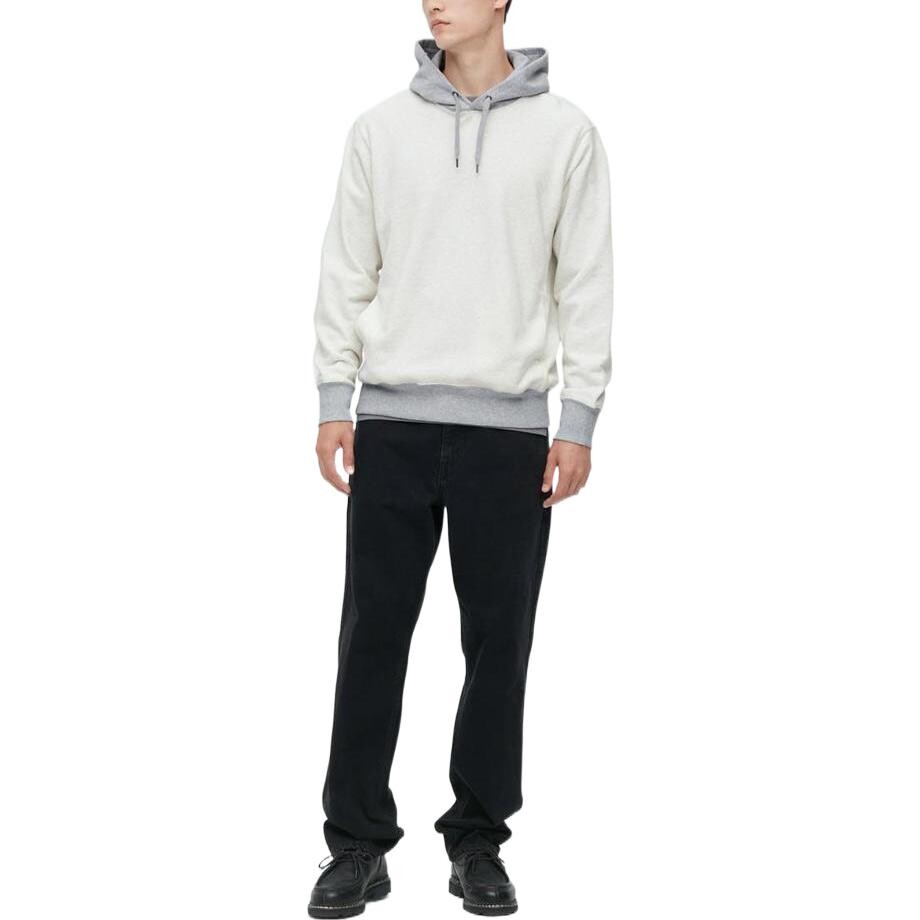 Толстовка мужская светло-серая Uniqlo, серый — фото 2