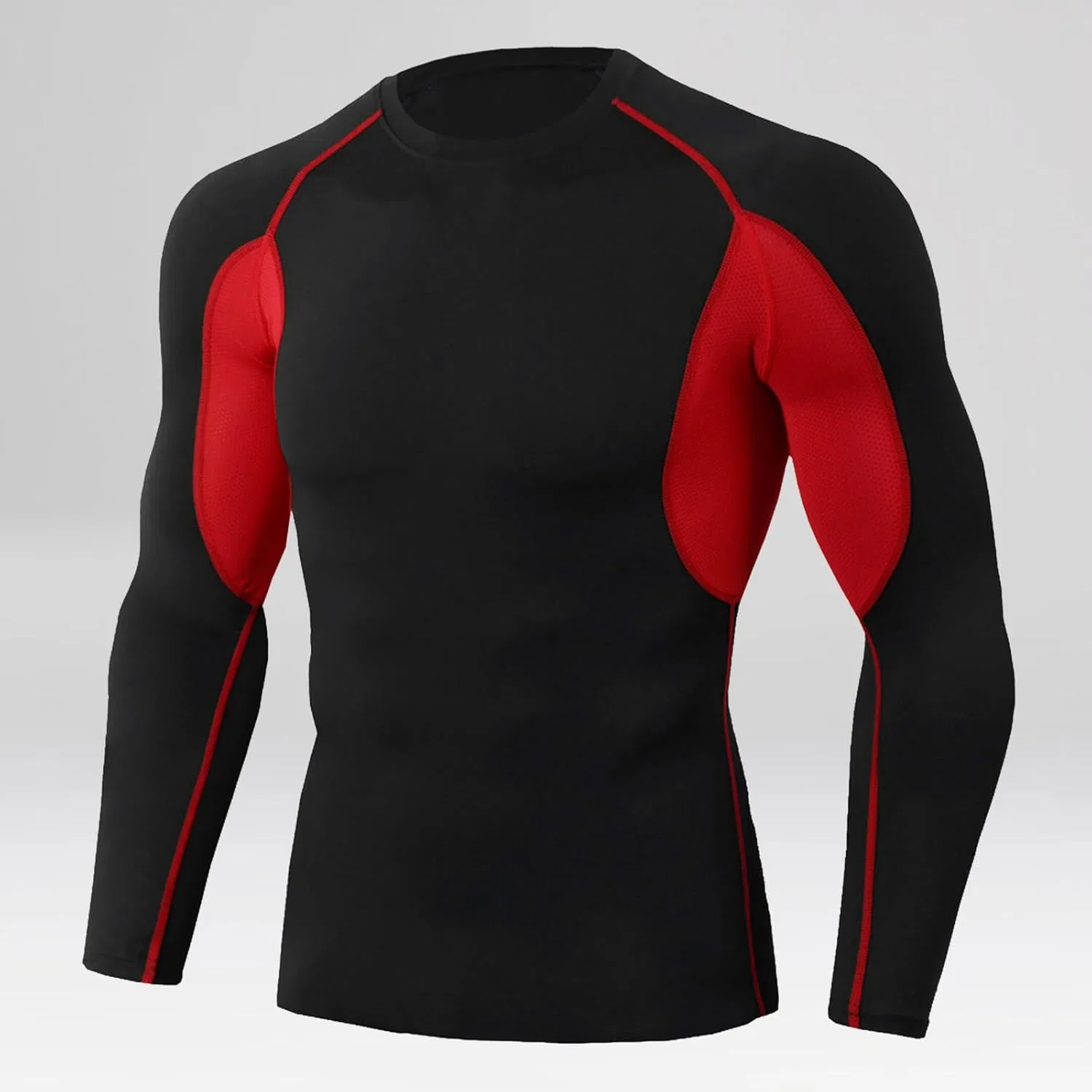 Мужская футболка с длинным рукавом Athletic Workout, Black — фото 2