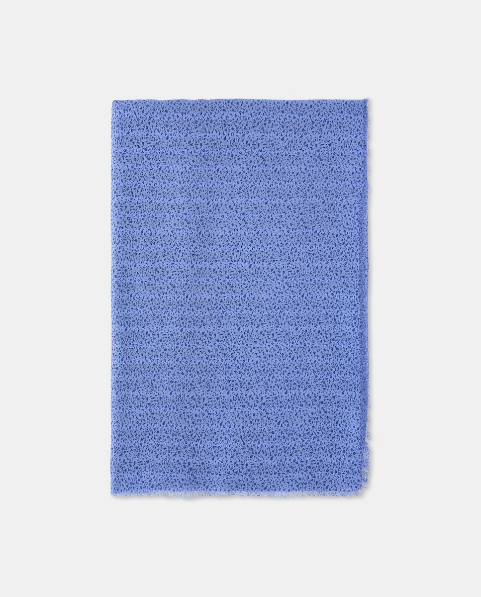 

Шарф с цветочным рисунком Tintoretto, синий