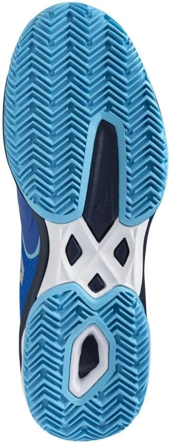 Мужские теннисные кроссовки Mizuno Wave Exceed Light 2 CC 61GC232028 синего цвета — фото 4